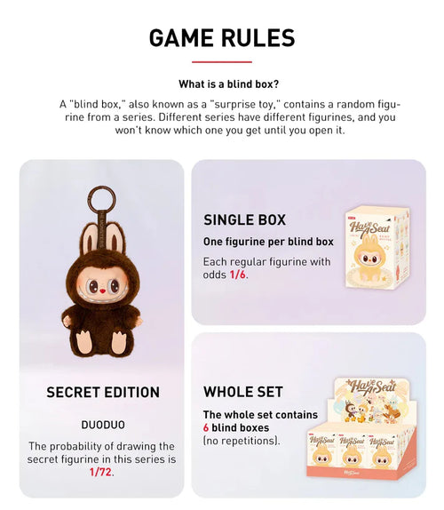 Labubu big into energy Monster Collectible Toy – Limited Edition Designer Figure Pack of 1 - Hover