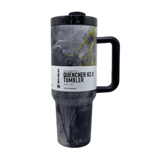 Stanley Marble Quencher H2.0 | 40oz Limited Edition (Black) - Hover
